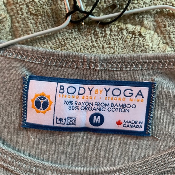 NWT Unisex Body by Yoga Bamboo T - Picture 6 of 7